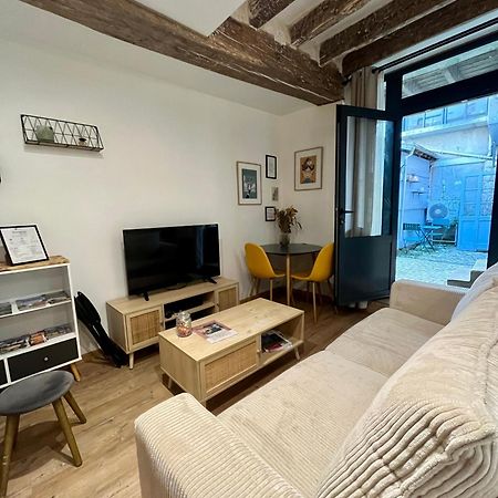 La Cour Chartraine - Cosy Appartement Avec Cour Exterieur A Blois Exterior foto